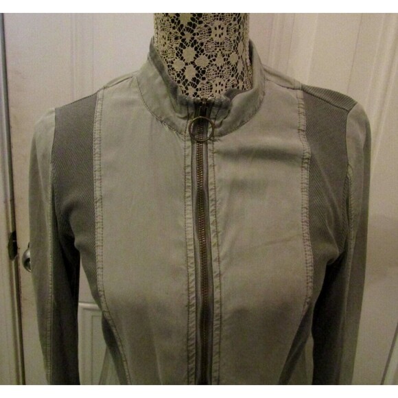 XCVI Galena Jacket Dress NWT Grey Full Zip Long Sleeve Womens Size XS - Picture 4 of 11